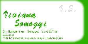 viviana somogyi business card